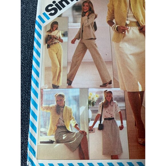 Simplicity Misses Skirt Pants Shirt Coat Sewing Pattern sz 14 6364 - uncut - Picture 2 of 11